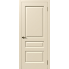 Дверь межкомнатная Дубрава Сибирь Симфония Софт ПИАНО ваниль, глухое полотно